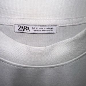 Plain Zara white tee